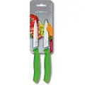 Victorinox Knivsæt SWISS CLASSIC, sæt med 2 stk, grøn, plastik, Victorinox