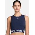 Nike Kort Nike Pro Dri-FIT-tanktop til kvinder - blå