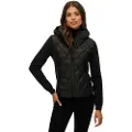 Superdry Superdrytil kvinder. W5012042A Heritage Storm Hooded Jacket sort (XS), Casual, Polyester