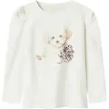 Name It Mini Hundeprint Top Med Lange Ærmer