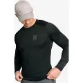 MM Sports Compression LS Tee, Black - S