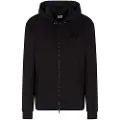 Emporio Armani Train Lux Mod Pl St Sweatshirt Med Lynlås