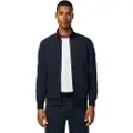 Hackett London Hackett Londontil mænd. HM5800025 Manor Track navy sweatshirt (S), Casual, Sport, Bomuld, Multisport, Blå