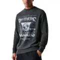 New Era Nfl Wash Super Bowl Oversized Las Vegas Raiders Sweatshirt