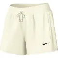 Nike Sportswear Phoenix Fleece-shorts med mellemhøj talje til kvinder (5,1 cm) - hvid