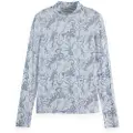 Scotch & Soda All Over Printed Mock T-shirt Med Lange ærmer