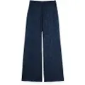 Scotch & Soda Eleni Wide Leg Pyjamas Højtaljede Bukser