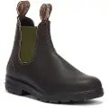 Blundstone Blundstonetil mænd. 519 Ankelstøvler i læder 519 grøn (43), Brun, Fast, Ingen, Casual