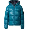 Save the Duck Save The Ducktil kvinder/piger. J31280B-LOVE21 Artie frakke blå (8años= 128cm), Casual, Bæredygtig, Genanvendt nylon, børnetøj
