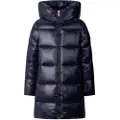 Save the Duck Save The Ducktil kvinder/piger. J45510G-LOVE21 Millie Coat marineblå (10años= 140cm), Casual, Bæredygtig, Genanvendt nylon, børnetøj
