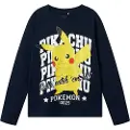 Name It Kids Pokemon Top Med Lange Ærmer