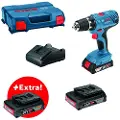 Bosch Gsr 18v-21 3x2.0ah Gal18v-20 Elektrisk Skruetrækker