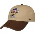 47 Mlb New York Mets Khaki Cartoon Icon Clean Up Kasket