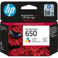 HP 650 Blækpatron 3-farve CZ102AE Modsvarer: N/A
