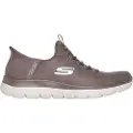 SKECHERS Skecherstil kvinder. 150254 Slip-ins Summits Unknown Trail-sko brun (40), Stof, Fast, Blonder, Casual