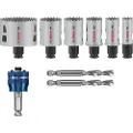 Bosch Pc Plus Hulsav Til Træ 19-68 Mm 9 Enheder