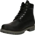 Timberland Timberlandtil mænd. TB0A2P6WA3L1 6-tommer premium vandtætte læderstøvler sort (43 W), Fast, Blonder, Casual