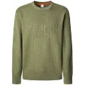 Pepe Jeans Pepe Jeanstil mænd. PM7000016 Phineas-trøje grøn (S), Casual, Viscose