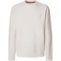 Pepe Jeans Pepe Jeanstil mænd. PM7000016 Phineas-jumper off-white (S), Hvid, Casual, Viscose