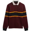Superdry Vintage Athletic Stripe Rugby T-shirt Med Korte ærmer