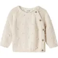Lil´ Atelier Slå-om Strikket Cardigan