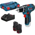 Bosch Gsr 12v-15 + 2x2.0 Ah + L-boxx Elektrisk Skruetrækker