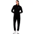 Emporio Armani EA7til kvinder. 7W000789_AF18880 Træningsdragt med udvidet logo, sort (XXL), Casual, Sport, Multisport, Polyester, Lange ærmer