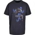 Mister tee Le Papillon Oversize T-shirt Med Korte ærmer