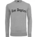 Mister tee Los Angeles Wording T-shirt Med Lange ærmer