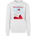 Merchcode Merry Chritma Cat T-shirt Med Lange ærmer