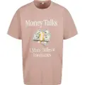 Mister tee Money Talks T-shirt Med Korte ærmer