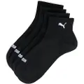 Puma Women's Quarter Socks 2 pack, Women, Black, 39-42