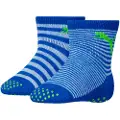 Puma Baby Classic Socks 2 pack, Clothing, Blue Green Combo, 19-22