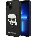 Karl Lagerfeld Klhcp14msapkhk Iphone 14 Plus15 Plus 6.7 Saffiano Karl`s Head Patch Telefonetui