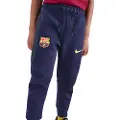 Nike FC Barcelona Tech Nike Football-fleecebukser til større børn (drenge) - lilla