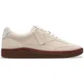 Clarks Clarkstil mænd. 26184397 CraftRally Ace off-white træningssko i læder (45), Fast, Blonder, Casual