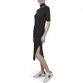 DKNY DKNYtil kvinder. DJ5R0751 Balletkjole sort (XS), Casual, Rayon, Korte ærmer