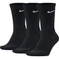 Nike Cushioned Training Crew-sokker (3 par) - sort