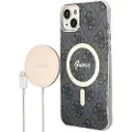 GUESS Zestaw Gubpp14mh4eacsk+ Charger Iphone 14 Plus15 Plus 6.7 4g Print Telefonetui
