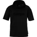 Kempa Black & White Hooded T-shirt Med Korte ærmer