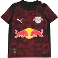 Puma RB Leipzig 25/26 Third Jersey Youth, Clothing, Black/Fast Red, 7-8Y