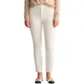 Gant Ganttil kvinder. 4100224 Slim fit ankeljeans hvid (26), Casual, Bomuld