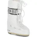 Moon Boot Moon Boottil kvinder. 80D1400440 Icon nylonstøvler hvid (42/44), Fast, Ingen, Casual, Sne