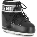 Moon Boot Moon Boottil kvinder. 80D1409340 Icon lave nylonstøvler sort (42/44), Fast, Ingen, Casual, Sne