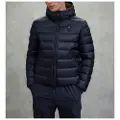 Blauer Blauertil mænd. 25WBLUC03086 Acton navy hættejakke med hætte (S), Blå, Casual, Polyester