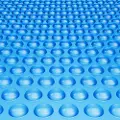 Vevor Solcelledrevet Pooloverdækning, 40 x 20 fod Rektangulært Solcelletæppe til Pools, Nedgravet Overjordisk Pool Solcelleoverdækning, 16 mil Solcelleoverdækninger Blå