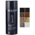 Beaver Professional Bæver keratin håropbyggende fibre - Sort (28 gr)
