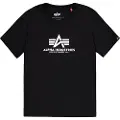 Alpha industries Basic Puff Print T-shirt Med Korte ærmer