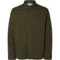 Selected Homme Normal Pasform Twill Overshirt