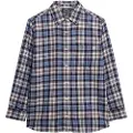 Superdry Check Flannel Boyfriend Skjorte Med Lange ærmer